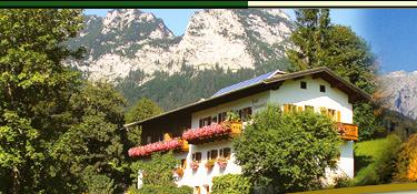 Das G�stehaus Lindenbichl in Ramsau bei Berchtesgaden