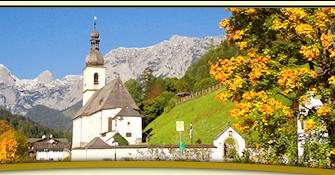 Ramsau bei Berchtesgaden ist ein beliebter Urlaubsort in den Berchtesgadener Alpen